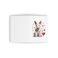 thumbnail image 3 of DistinctInk Greeting Card / Note Card - Valentine's Day Bull Terrier Puppy - PACK of 5, 3 of 7