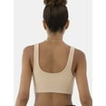 thumbnail image 6 of No Boundaries Women's Double Scoop Seamless Bra, Sizes XS-XXXL, 6 of 10