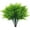 Fern Leaves Shrubs, variant on Fake Plants Artificial Plant Outdoor Shrubs Faux Grass Plastic Leaves Greenery Bushes Home Garden Wedding Party Decorations Indoor Office Yard UV Resistant Planter Filler Red 2 Pack