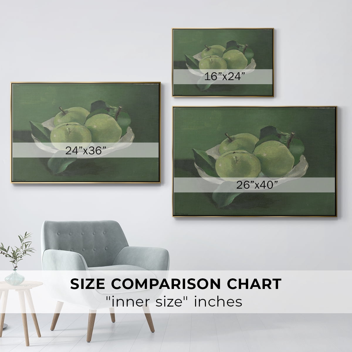 Vintage Botanical Print-LII By Wexford Home Framed in Gold Wood Gallery Wrapped Canvas 25 in. x 37 in.