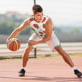 thumbnail image 3 of Wukai Strawberry Floral Men’s Basketball JerseySmall, 3 of 7