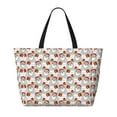 thumbnail image 2 of Easygdp Christmas Santa Claus Bolsa de Viaje de Playa de Gran Capacidad, Bolsa Tote Perfecta para la Playa, Escapadas de Fin de Semana y Viajes, 2 of 7