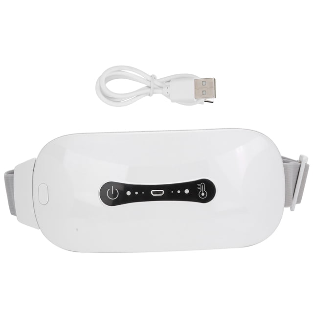 Heating Waist Pad, Adjustable Intelligent Skin Friendly Stable USB Rechargeable Electric Heating Pad Features For Cramps