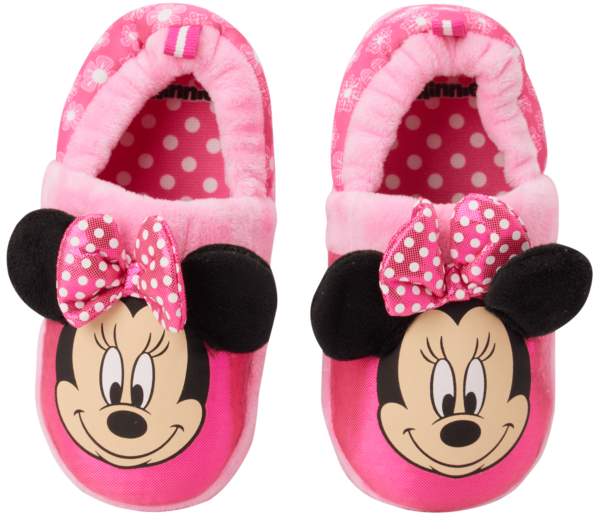 Disney Girls Slippers Disney Princess and Frozen Fuzzy Slippers