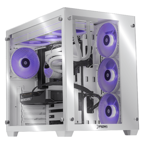 PC Gamer Xtreme PC Gaming NVIDIA GeForce RTX 5060 Intel Core i9 14900KF 32GB SSD 1TB Sistema Liquido WIFI White gaming 1080p, estudios y multitarea con aceleración por IA