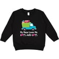 thumbnail image 2 of Inktastic Nana Loves Me Grandson Boys Toddler Sweatshirt, 2 of 4