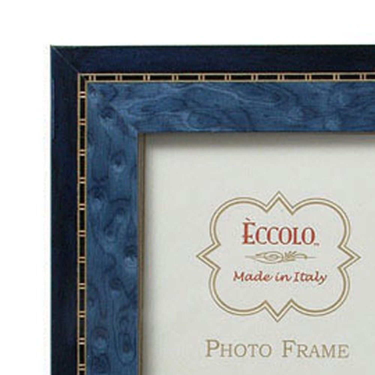 Eccolo Italian Marquetry Picture Frame Two Tone Blue 5x7 Eccolo Italian Marquetry Picture Frame Two Tone Blue 5x7 Com