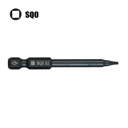 

BAMILL 65mm SQ0 SQ1 SQ2 Square Head Screwdriver Bits Set Hex Shank Magnetic Screwdriver