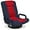 Blue/Red, variant on PRZL Swivel Gaming Chair 360 Degree Multipurpose Floor Chair Rocker for TV, Reading, Playing Video Games w/Lumbar Support, Armrest Handles, Adjustable Foldable Backrest - Black/Red