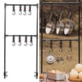 thumbnail image 4 of Estante colgante para utensilios de cocina, ajustable, multifunción, para acampar al aire libre Conjunto 2, 4 of 8