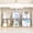 Clear, variant on Sindcom 3 Pack Bathroom Plastic Storage Organizer, 2 Tier Clear Under Sink Organizers Vanity Countertop Storage Container