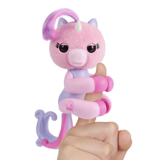Fingerlings Magic Moods Bebé Unicornio Interactivo Mimi (Rosa) Dice la Fortuna y el Estado de Ánimo Más de 70 Sonidos y Reacciones (Edades 5)