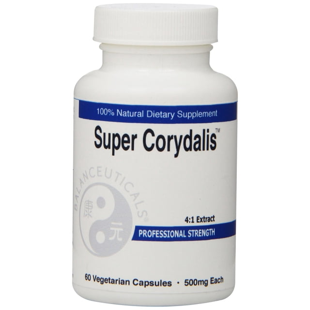 Suplemento Balanceuticals Super Corydalis Extract 60 cápsulas
