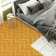 thumbnail image 4 of PVC grano de madera baldosas de suelo auto engrosada desgaste del hogar sala de estar dormitorio antideslizante baldosas y azulejos, 4 of 5
