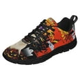 thumbnail image 2 of French Bulldog Happy Halloween Running Shoes Sneakers Mesh Black Size 8, 2 of 5