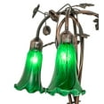 thumbnail image 4 of 58" High Green Tiffany Pond Lily 3 Light Floor Lamp, 4 of 7