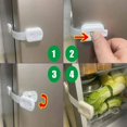 thumbnail image 5 of Child Safety Window, Baby Cupboard Lock, 8pcs Baby Safety Drawer Block, Cupboard Locks and Latches, Child Safety, Baby Door Protection for Drawer, Doo, 5 of 5