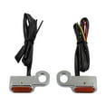 thumbnail image 4 of Justharion Durable 2Pc LED Turn Signal Indicator Lights for Touring Long-lasting Performance Silver Orange 28mm 5Set, 4 of 6