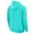 thumbnail image 6 of Men's Fanatics Light Blue Seattle Kraken Authentic Pro Rink Hoodie, 6 of 6