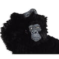 thumbnail image 1 of Latex Gorilla Mask, Black - Short, 1 of 1