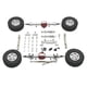 thumbnail image 5 of Repuestos para coche RC, fáciles de instalar, duraderos, de metal modificado para MN82 Argén, 5 of 9