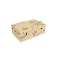 thumbnail image 1 of Pack N Eat Kraft Small Snack Box, 6.5 x 4.25 x 2.12 in -- 300 per case, 1 of 1