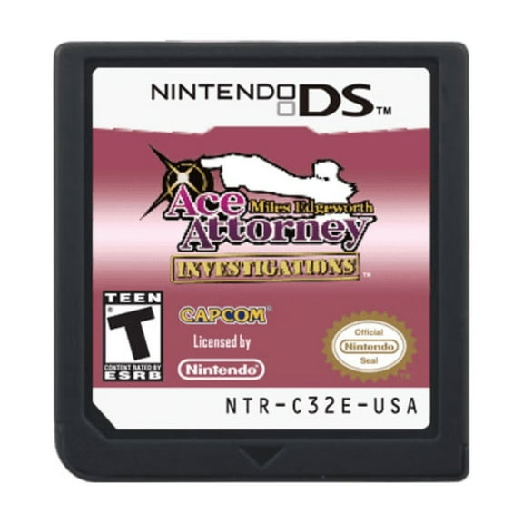 Ace Attorney Investigations: Miles Edgeworth North America Version, Cartridges Only