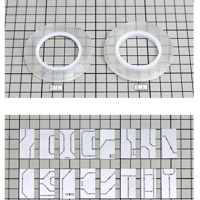 tredstone Scribing Tape High Precision Model Masking Tape for Model Accessory 3MM