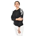 thumbnail image 1 of Sueter con bordado y pedrería en los hombros Roman Fashion / Juvenil, 4008 (Negro) negro M, 1 of 5