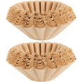 thumbnail image 1 of EcoNesxp Cup coffee filter paper disposable basket coffee filter paper replacement pack 100 disposable basket coffee filter paper replacement pack 4 cup coffee filter paper, 1 of 5