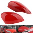 thumbnail image 4 of Right Wing Door Rearview Mirror Cover Side Mirror Cap Shell for Ford Fiesta MK7 2008-2017 Red Yalo, 4 of 5