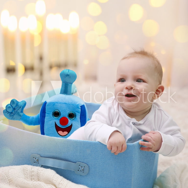 Aviv Judaica Plush Musical Dreidel Toy photo 2
