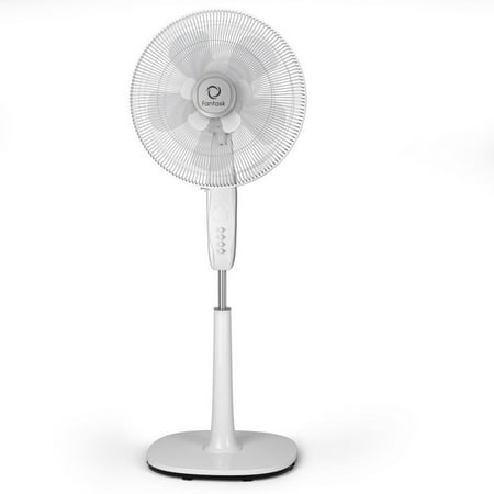 Fantask 16 Oscillating Pedestal Fan 3 Speed Double Blades Height