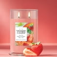 thumbnail image 4 of Yankee Candle White Strawberry Bellini Large Tumbler Scented Candles, 20 oz, 4 of 8