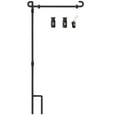 thumbnail image 3 of Metal Garden Flagpole for Outdoor Courtyard Display with Durable Linen Design, 3 of 8