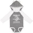 thumbnail image 3 of Inktastic Military Daddy Red Friday Deployed Boys or Girls Long Sleeve Baby Bodysuit, 3 of 5