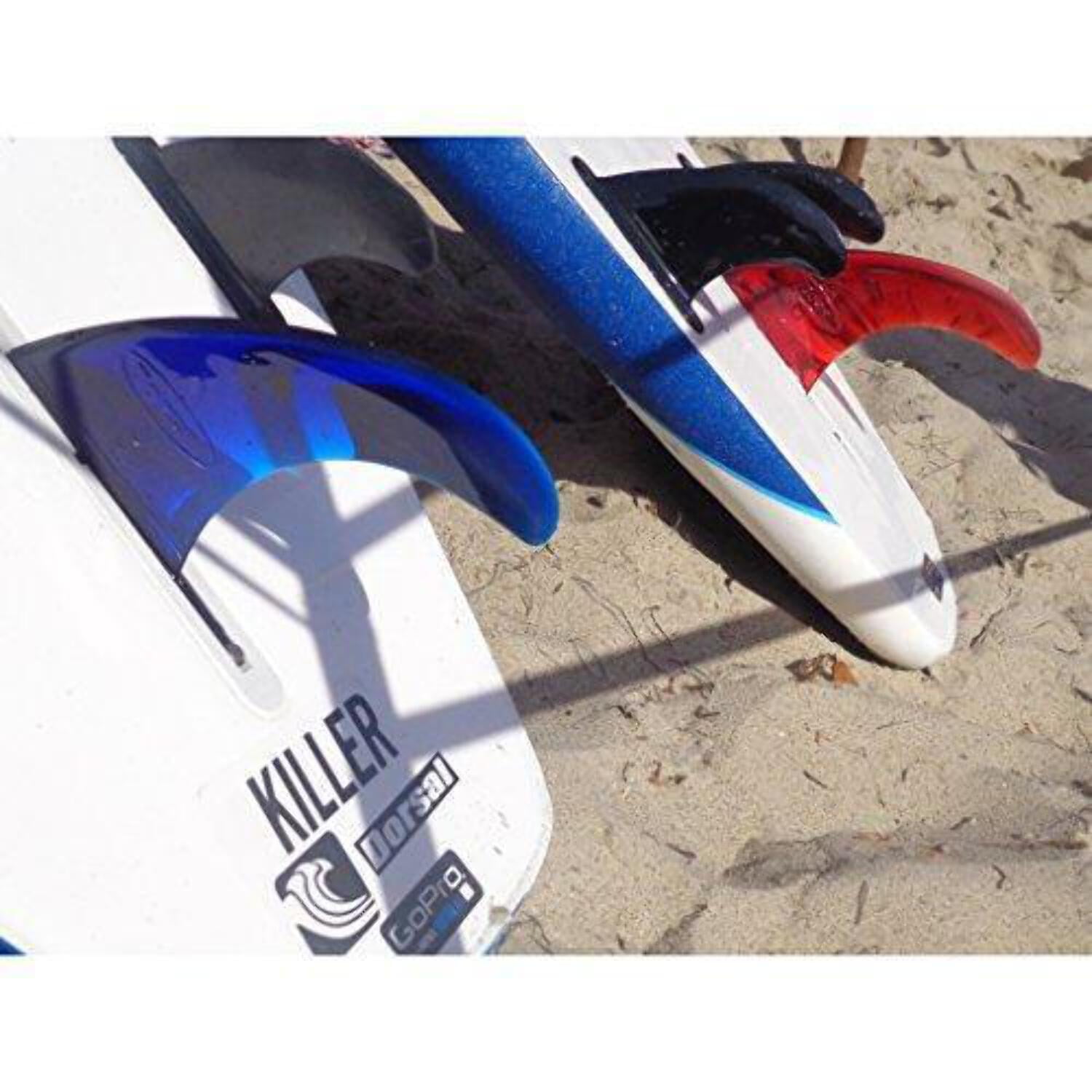 Details about   DORSAL Signature Surf SUP Single Center Fin Longboard Surfboard Fins Blue 
