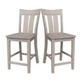 thumbnail image 2 of International Concepts 24" Ava Solid Wood Counter Height Bar Stool, 2 of 6