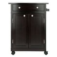 thumbnail image 2 of Winsome Savannah Kitchen Utility Cart, Espresso Finish, 2 of 10
