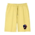 thumbnail image 6 of ZVAVZ 2 Piece Patrotic Outfits Boys Girls Cotton T-shirt and Shorts Set 4th of July Clothing Sets Independence Day Sweatsuit Set Yellow 7 Years, 6 of 10