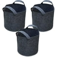 thumbnail image 2 of Dalen Felt Planter Bag Set - Stylish Gardening Grow Bag That Will Keep Your Plants Healthy - Breathable Fabric, Easy Storage – 7 Gallon (3 Pack), 2 of 8