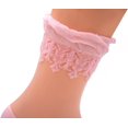 thumbnail image 3 of LAICAIW Chaussettes Baroques Ultra-Fines Transparentes en Dentelle pour Femmes 5 Paires, 3 of 4