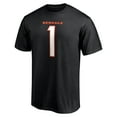 thumbnail image 2 of NFL Ja'Marr Chase Cincinnati Bengals Mens Name & Number Short Sleeve Tee, 2 of 3