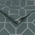 thumbnail image 2 of Asscher Geo Teal Wallpaper, 2 of 4
