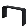 thumbnail image 6 of Black wood Console Table, 59in Entryway Table, Curved Waterfall-style Table,Console table with wood beads,Entrance Table for Entryway, Hallway, Living Room, Foyer, Corridor, Office, 6 of 9