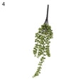 thumbnail image 2 of Zhaomeidaxi 1Pc Fake Succulents Green Artificial Hanging Succulents Textured Faux Succulent Pick Hanging String of Pearls Plant for Wedding Centerpieces, 2 of 5