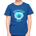 thumbnail image 2 of Birthday Boy Shirt Youth Toddler Birthday Shirt Fish Birthday Shirt Birthday Boy Gift, 2 of 6