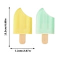 thumbnail image 3 of Ice Cream Shaped Highlighter Pens - 6 Colors Candy Fluorescent Markers, Cute Design Stationery for Students & Office, Smooth Writing, 3 of 9