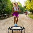 JumpSport 350 PRO Indoor Lightweight 39" Round Fitness Trampoline
