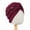 A, variant on Women Sequin Floral Pleated Turban Hat - Breathable Lightweight Spring Summer Headwrap for Casual Formal Wear